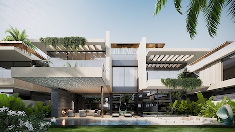 The complex is situated 15 minutes from the Burj Khalifa and in close proximity to the city’s financial center. Image credit: Luxury Living Group