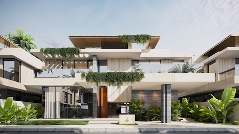 The houses mark Bentley Home’s entrance into the Middle East. Image credit: Luxury Living Group