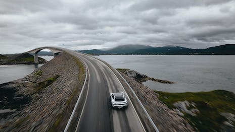 Porsche is taking fans on the road in Norway. Image credit: Porsche