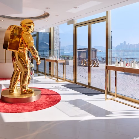 From bars to spots to take in the harbor view, the K11 Musea boutique embraces immersive retail. Image credit: Omega