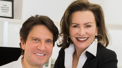 Dr. Gross and his wife have run the company together since its inception. Image credit: Shiseido