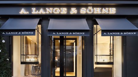 Established near the famous shopping area of Place Vendôme, the store opened in November 2023. Image credit: A. Lange & Söhne