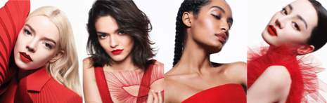 The brand is reintroducing American actresses Anya Taylor-Joy, Rachel Zegler and Yara Shahidi, as well as Chinese actress and singer Dilraba Dilmurat, have been named Rouge Dior muses. Image credit: Dior