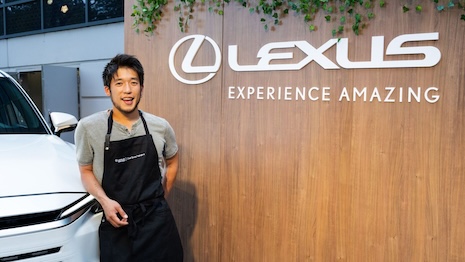 Mr. Nakajima joins two Michelin-star chefs, five James Beard award-winning culinarians and several other food and beverage icons on the growing roster. Image credit: Lexus