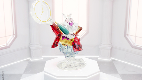 Swarovski's 16-design collection brings the unique personality of the characters to life. Image credit: Swarovski/Disney