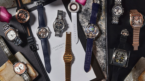 A collection of watches has been curated for the American Express program's members. Image courtesy of the Watches of Switzerland Group