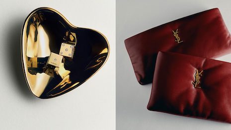 From paperweights to classic clutches, the collection extends beyond the fashion category. Image credit: Saint Laurent