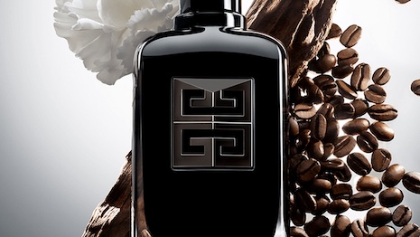 Notes of coffee, sage, peppermint and nutmeg center the new fragrance. Image credit: Givenchy