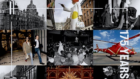 Harrods is bringing its heritage to life, ringing in nearly two centuries of business via product drops and in-store activations. Image credit: Harrods