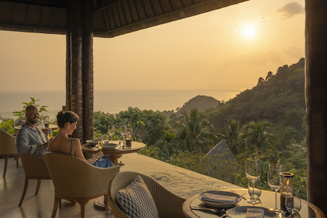 At the Four Seasons stay, guests can take in sweeping vistas of the tropics. Image credit: Four Seasons