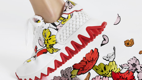 The shoes represent a fusion of Japanese, American and French culture. Image credit: Christian Louboutin