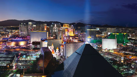 Most of the partnership's packages revolve around Las Vegas luxury. Image credit: Marriott International