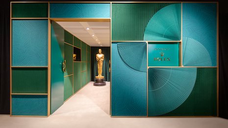 As a sponsor of the Oscars, the brand welcomed celebrities to the 96th Greenroom this past weekend. Image credit: Rolex
