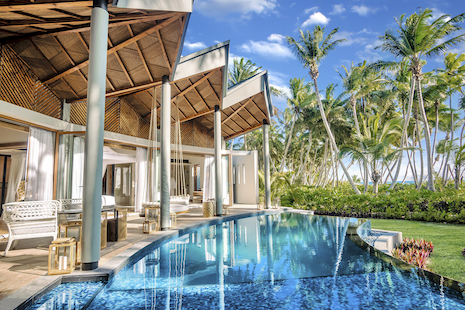 The Waldorf Astoria has open-air footprints, allowing beach breezes to blow through. Image credit: Hilton