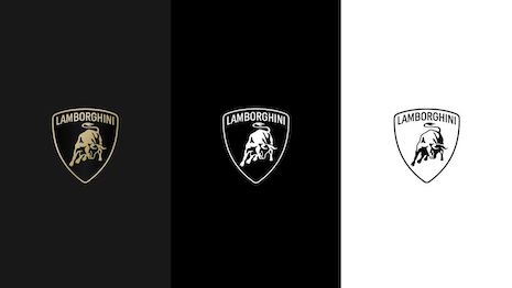 The icon has been simplified in a move that the brand claims supports its refreshed corporate culture. Image credit: Lamborghini