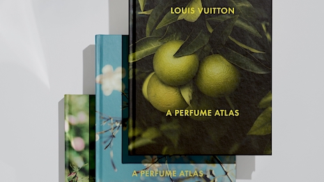 The literary offering is highly visual, bringing the provenance of the brand's perfume ingredients to life. Image courtesy of Louis Vuitton