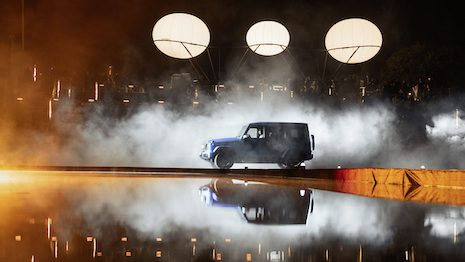 The all-new G-Class electrified in Los Angeles at a star-studded world premiere. Image courtesy of Mercedes-Benz