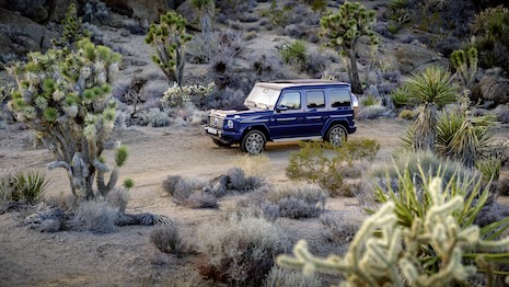 New, unrelated initiatives center on the outdoors and rugged terrain. Image credit: Mercedes-Benz