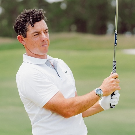 Mr. McIlroy is one of the most accomplished golfers still active today. Image credit: Omega