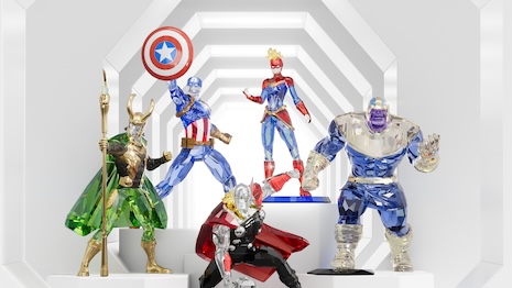 The Avengers assemble in this new drop.Image credit: Swarovski/Marvel