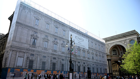 The building features the work of artists who lived centuries ago. Image courtesy of Tod's Group