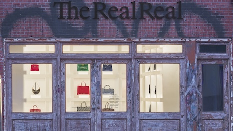 On a street famous for its counterfeit offerings, the reseller is bringing attention to the need for authenticity. Image credit: The RealReal/Olympia Shannon