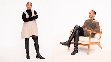 Janitza Vasquez, the founder and executive director of One Happy Mama, and Michaela Ayers, facilitator at Black Her Stories, are working to improve the lives of women in their communities. Image courtesy of BFA for Stuart Weitzman