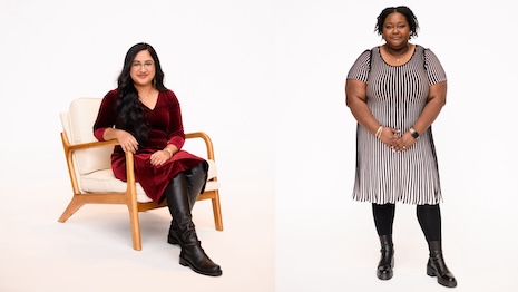 The organizations of Lanecya Russ-Martin and Shivani Parikh aim to boost the rights of female caregivers and birthing people. Image courtesy of BFA for Stuart Weitzman