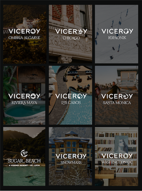 The company plans to set each of its locations apart from each other with themed experiences and tailored iconography. Image credit: Viceroy