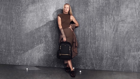Ms. Korda signed on as an ambassador last year. Image credit: Tumi/Simon Lipman