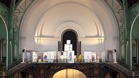 This year’s booth also debuts a new Artycapucines collection devoted to Keith Haring. Image courtesy of Louis Vuitton